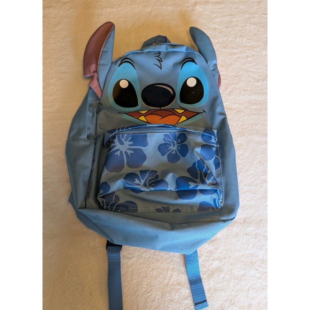 LOUNGEFLY Disney LILO & STITCH 17” Full Size Stitch Backpack
